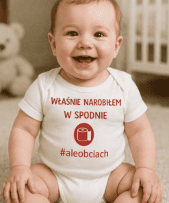 Śmieszne body niemowlęce narobiłem w spodnie