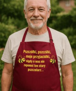 Śmieszny fartuch dla pszczelarza Pszczółki moje przyjaciółki