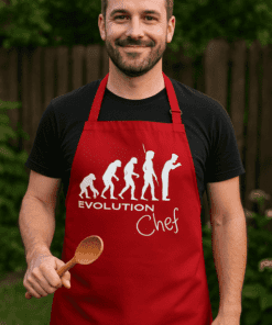 Śmieszny fartuch Evolution Chef