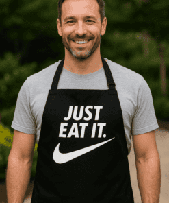 Śmieszny fartuch Just Eat It