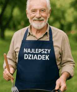Śmieszny fartuch Najlepszy Dziadek
