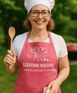 Śmieszny fartuch Szefowa kuchni