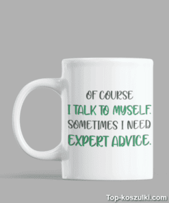 Śmieszny kubek Expert Advice